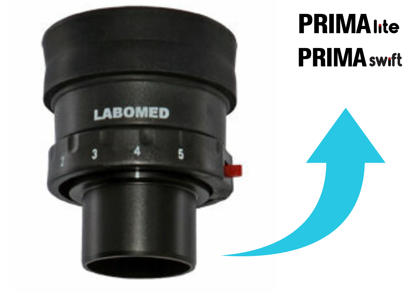 Upgrade to WF 12.5x for Prima Lite/Swift – Labomed Europe b.v., Loupes & Headlamps