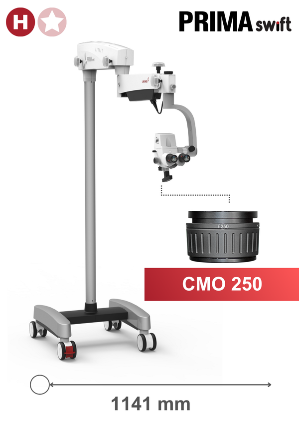 PRIMA swift, vloerstandaard, CMO 250 mm