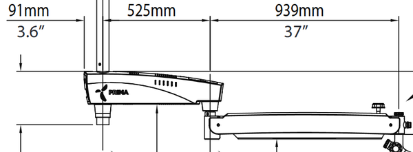 Upgrade to long arm, Prima Pro