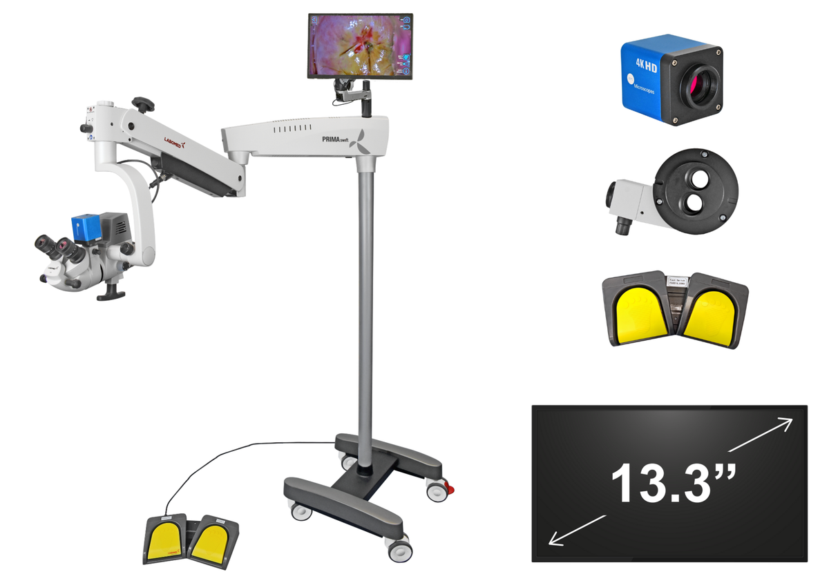 Documentation kit 4K for PRIMA lite/swift/CS, MTR 13.3" – Labomed Europe b.v., Intraoral Cameras