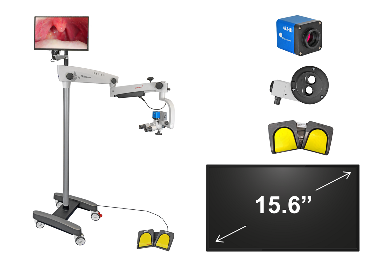 Documentatie kit 4K voor Prima Lite/Swift/CS, MTR 15,6" – Labomed Europe b.v., Intraorale Kameras
