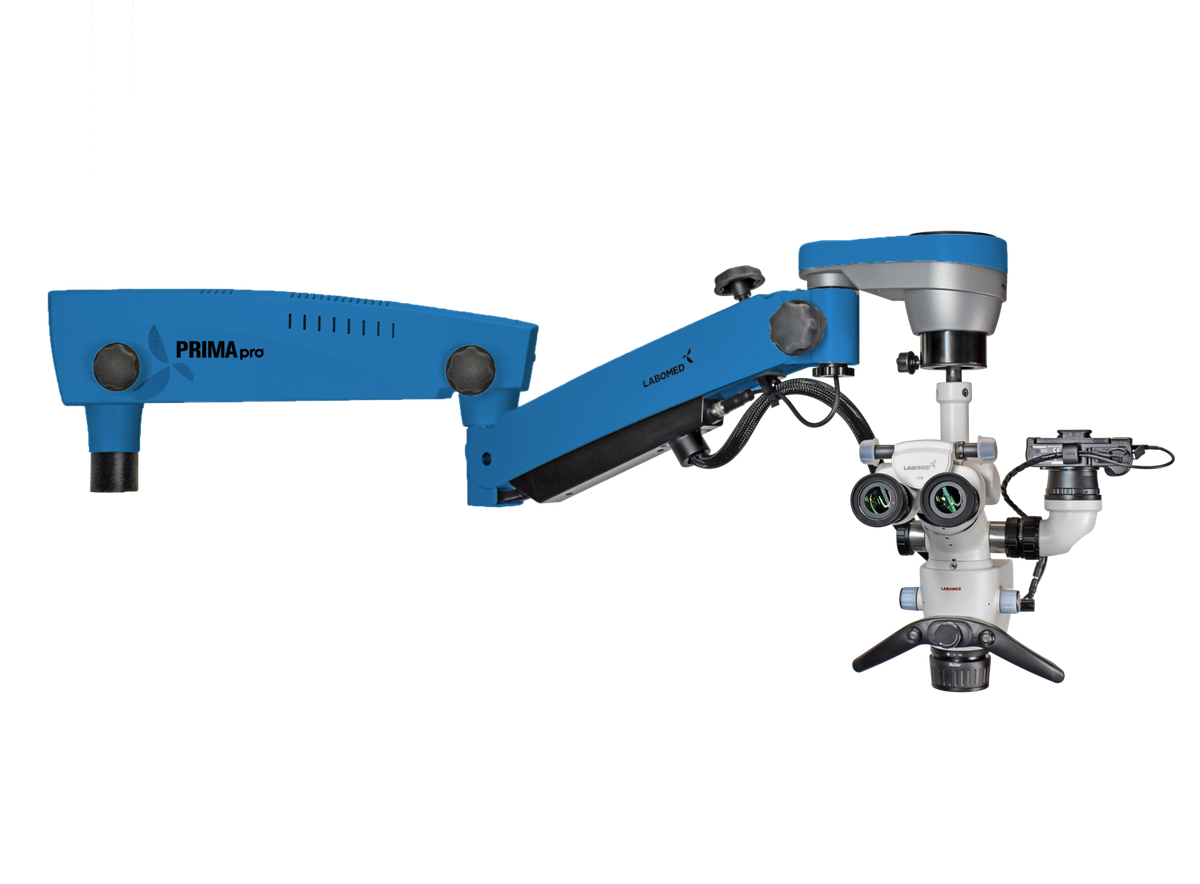 Speciale PRIMA pro kleur RAL5012, Lichtblauw – Labomed Europe b.v., Loupes and Microscopes