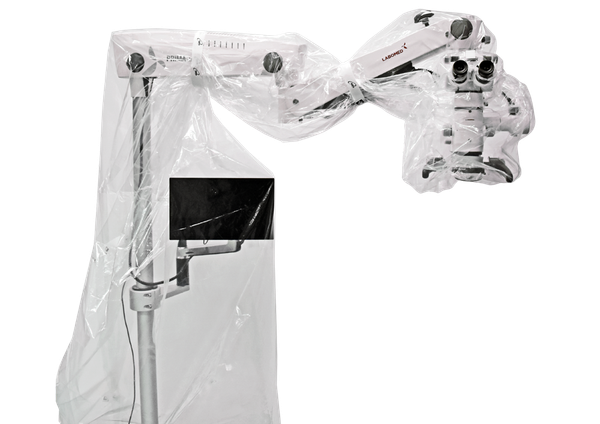 Steriele microscoopdrapes CMO Ø65 mm, verpakking van 20 stuks