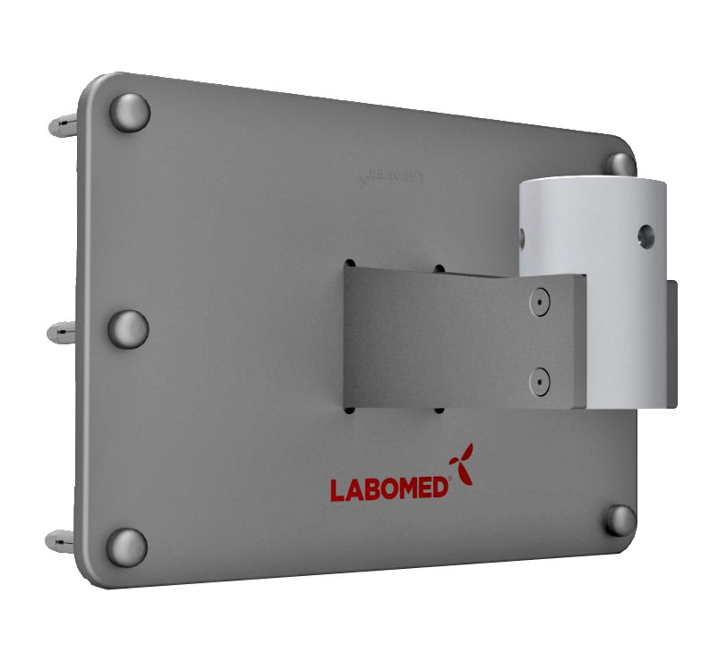 Complete wall mount kit Magna horizontal – Labomed Europe b.v., Lupenbrillen und Mikroskope