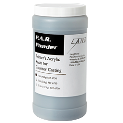 P.A.R. Brand Acrylic Resin (Powder) – Lang Dental Mfg. Co., Inc., Resins