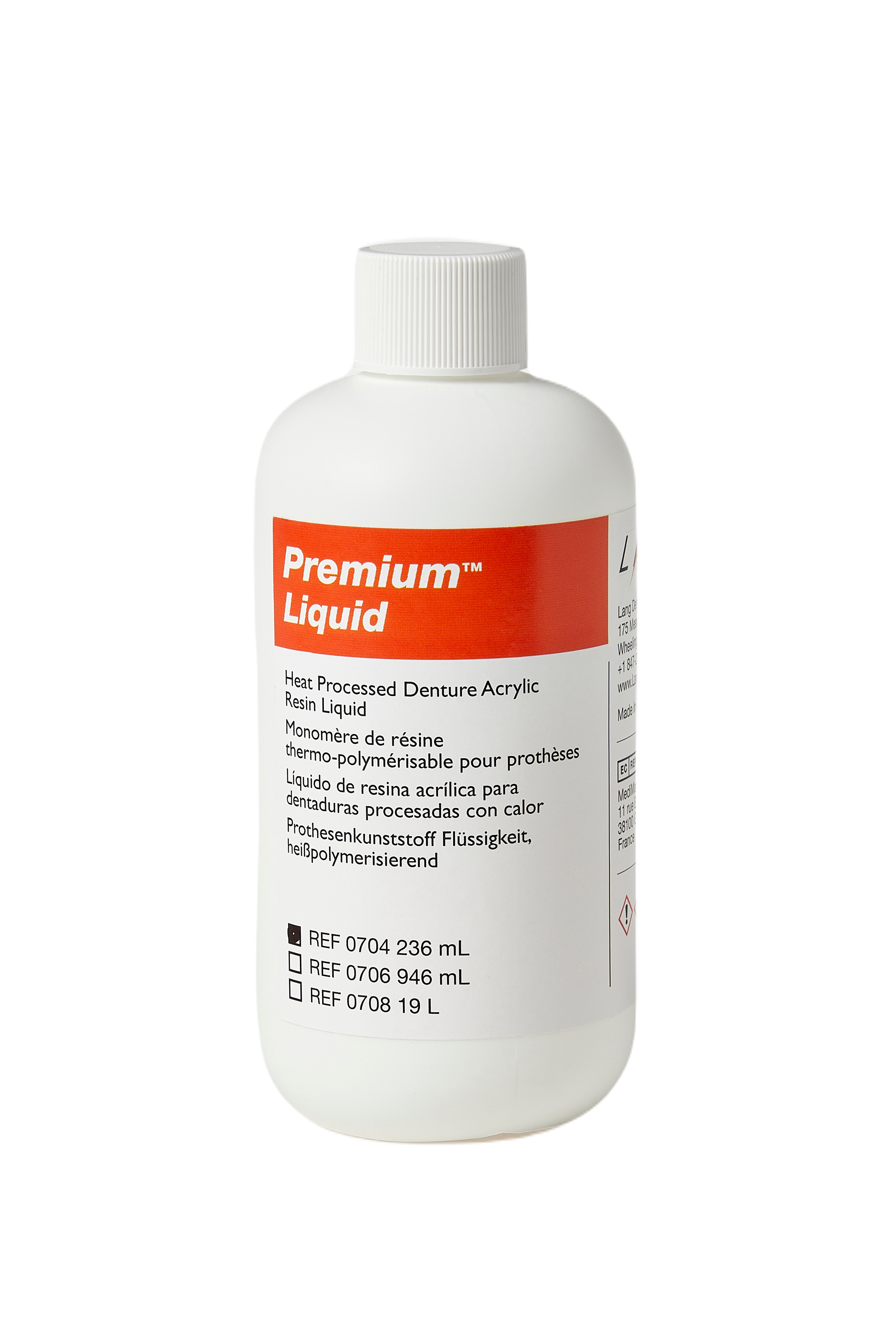 Premium Denture Bottle Liquid