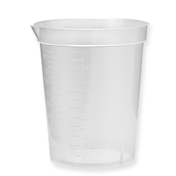 Measuring Cups 25 x 6.5oz Clear Polypropylene – Lang Dental Mfg. Co., Inc., Dental Laboratory Supplies