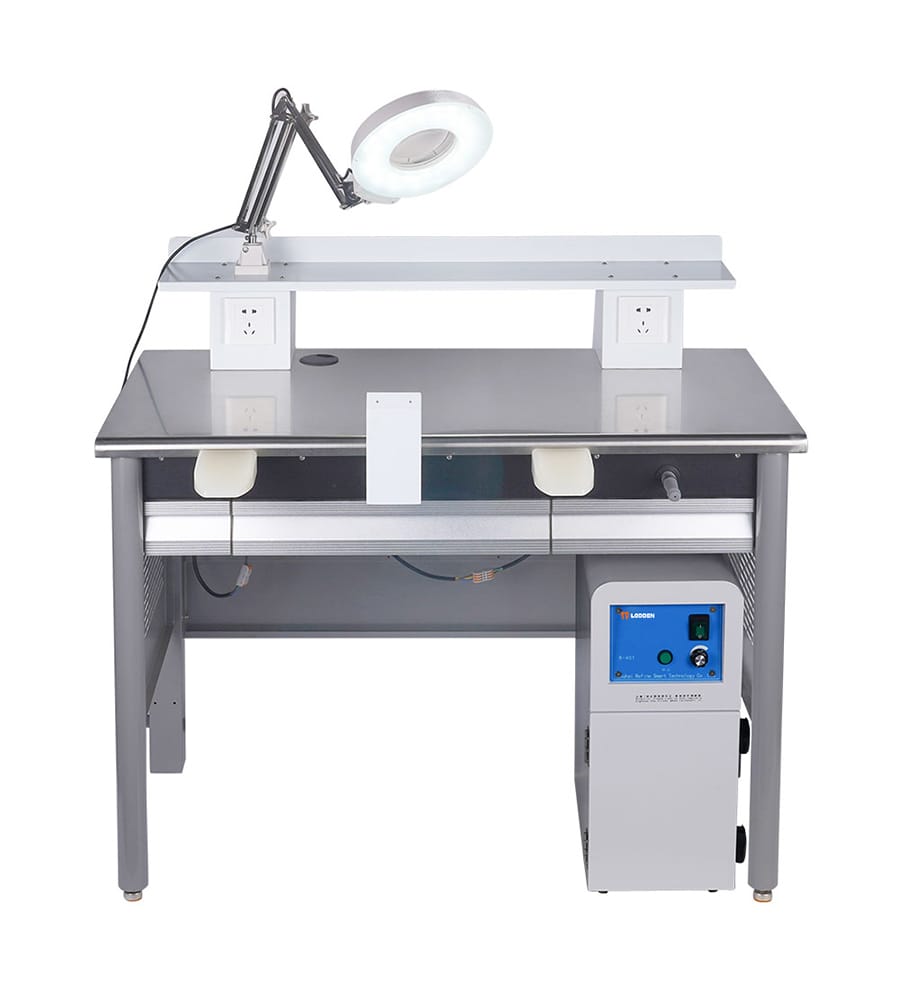 سطح العمل الفردي R-303 - لودين دنتال – Shenzhen Lodden Medical Technology Co., Ltd., Dental Laboratory Instruments