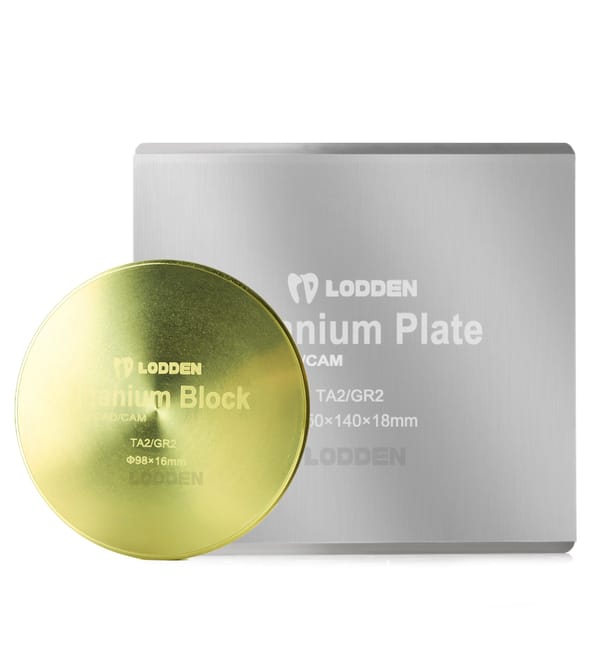 Zahnmedizinischer Titanblock - Lodden Dental