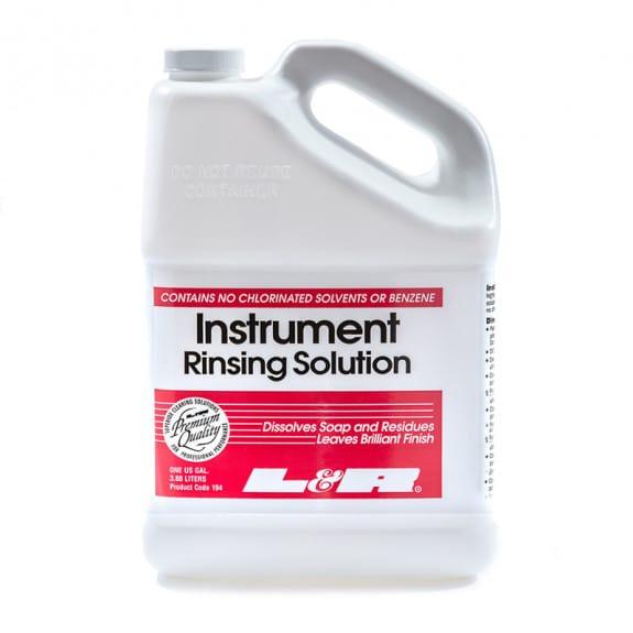 Instrument Rinse – L&R Manufacturing Company, Instrument Disinfection