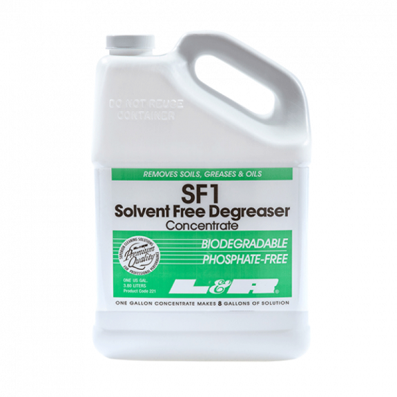 SF-1 Solvent Free Degreaser – L&R Manufacturing Company, Ultraschallgeräte