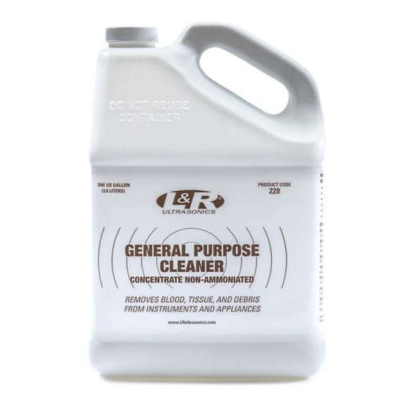 General Purpose Cleaner Concentrate Non-Ammoniated – L&R Manufacturing Company, Instrumentendesinfektion