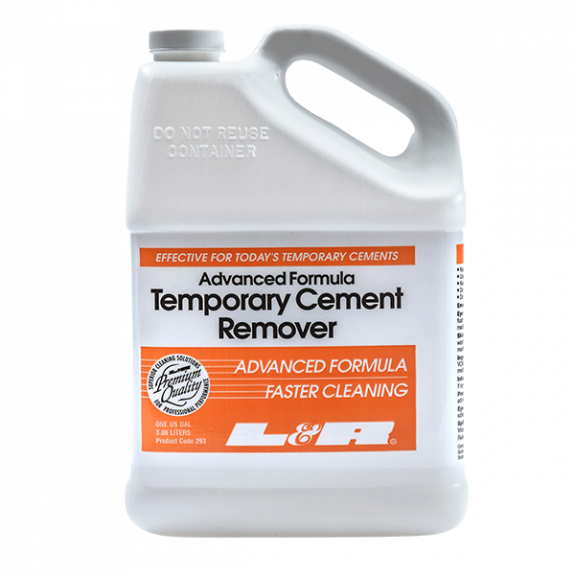 Advanced Formula Temporary Cement Remover – L&R Manufacturing Company, Instrument Disinfection