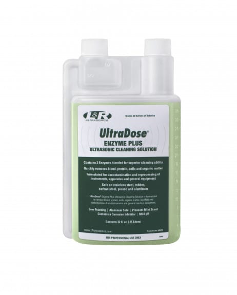 UltraDose® Enzyme Plus Ultrasonic Cleaning Solution – L&R Manufacturing Company, Instrumentendesinfektion