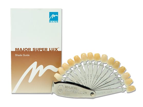 Major Super Lux Shade Guide
