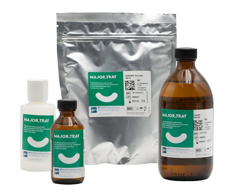 Major.Tray – Major Prodotti Dentari S.p.A., Tray Materials