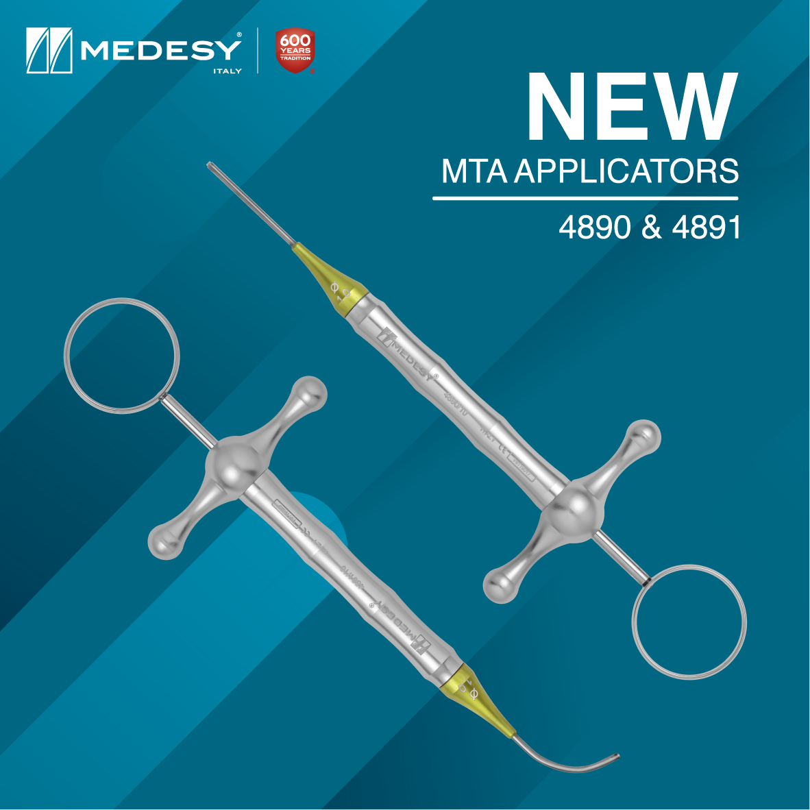 NUOVI APPLICATORI PER MTA – Medesy SRL, Accessories for Root Canal Treatment