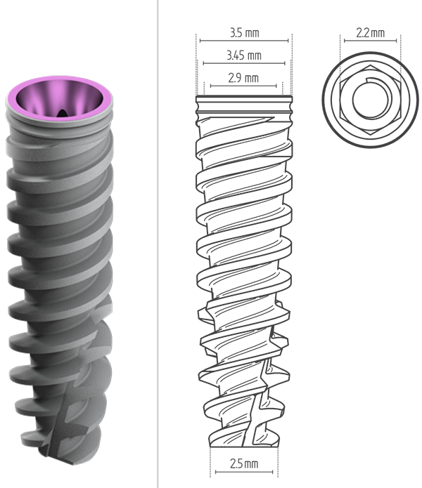 Fix Konisch SD 3.5 – Medigma Biomedical GmbH, Implantology