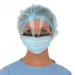 Surgery mask with face shield – MEDISTOCK, Mundschutz