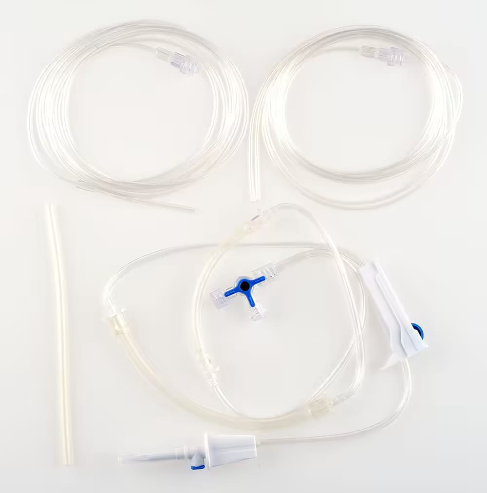 Universal irrigation set 1 or 2 ways – MEDISTOCK, Spritzen