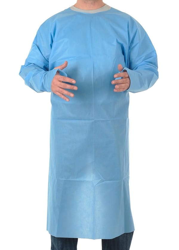 Easy thumb gown