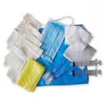 Set de branchement / débranchement – MEDISTOCK, Servietten und Patientenumhänge