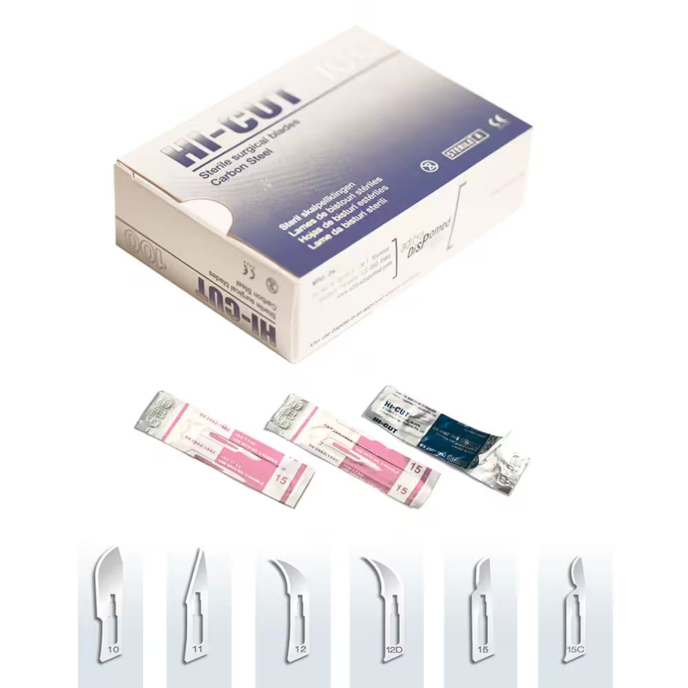 Scalpel blade – MEDISTOCK, Skalpelle und Zubehör