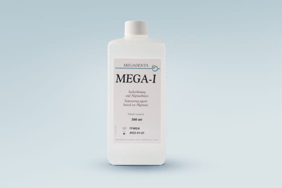 Mega I – Alginat-Isolierlösung – MEGADENTA Dentalprodukte, Zahntechnikartikel