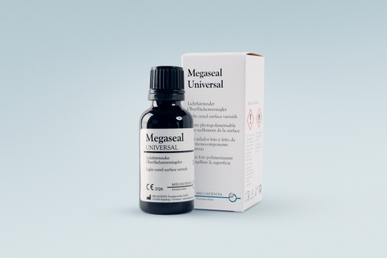 Megaseal Universal – Lichthärtender Versiegelungslack – MEGADENTA Dentalprodukte, Lab Chemicals & Solutions