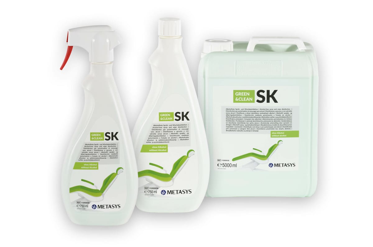 GREEN&CLEAN SK – METASYS Medizintechnik, Surface Disinfection