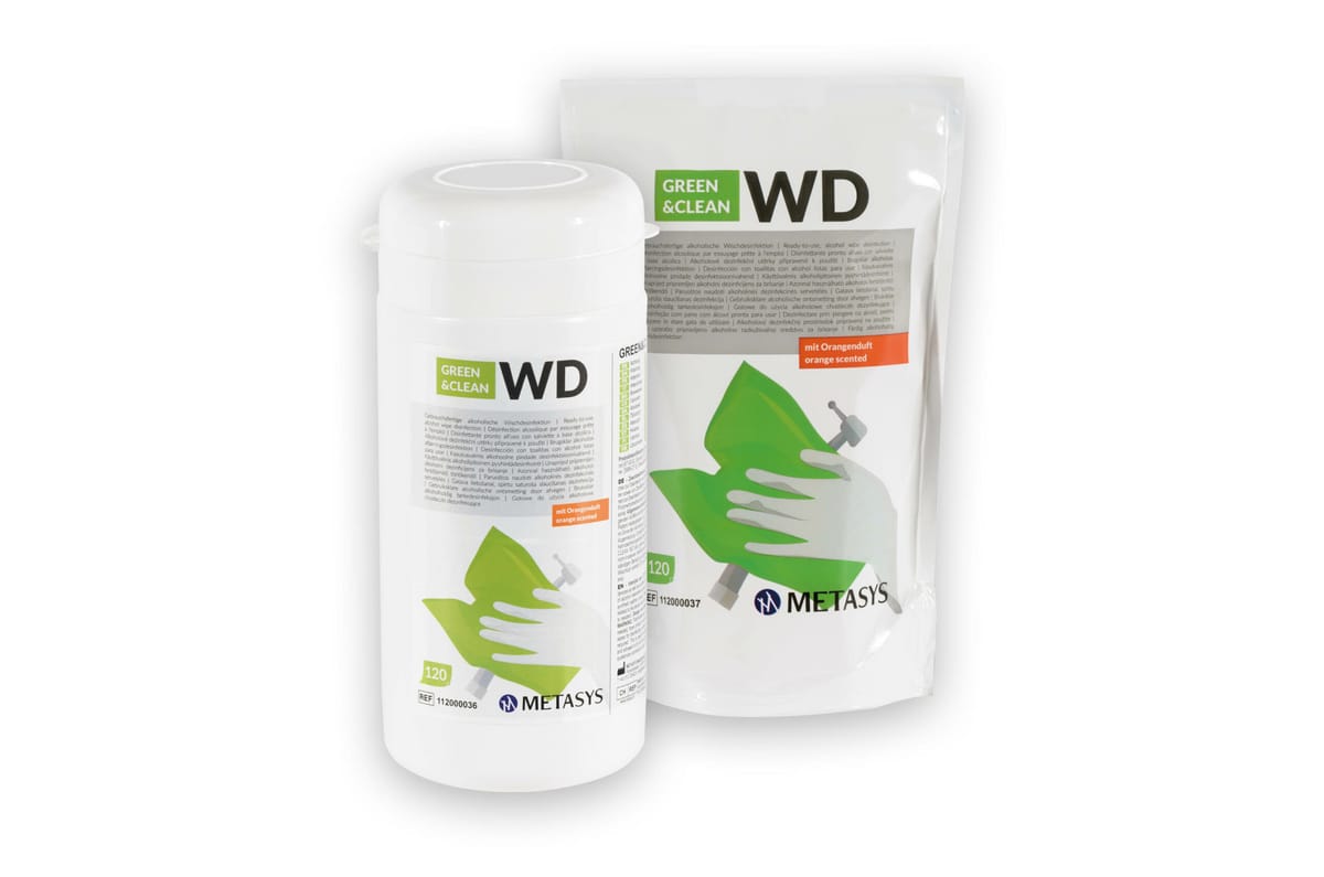 GREEN&CLEAN H1 – METASYS Medizintechnik, Suction System Disinfection