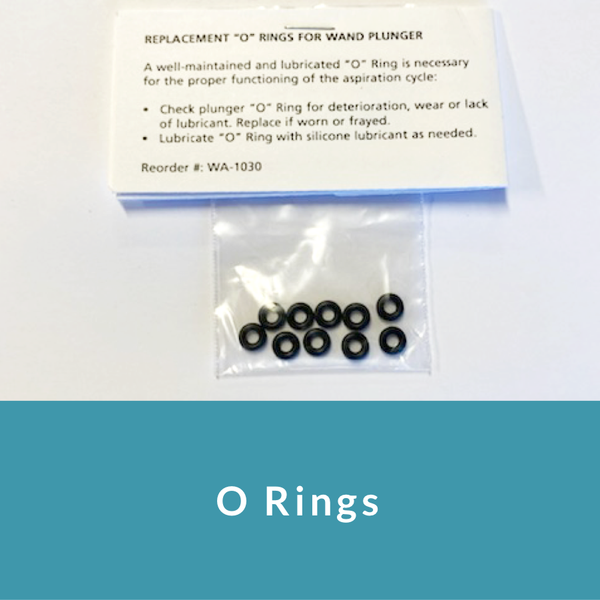 Wand/STA Packung mit 10 O-Ringen