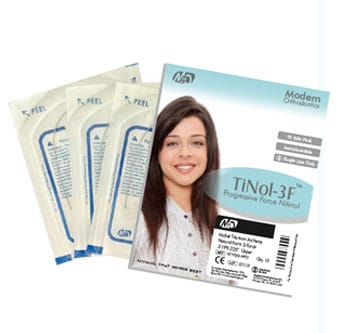 Arc orthodontique NiTi à force progressive – Modern Orthodontics, Wires and Archwires