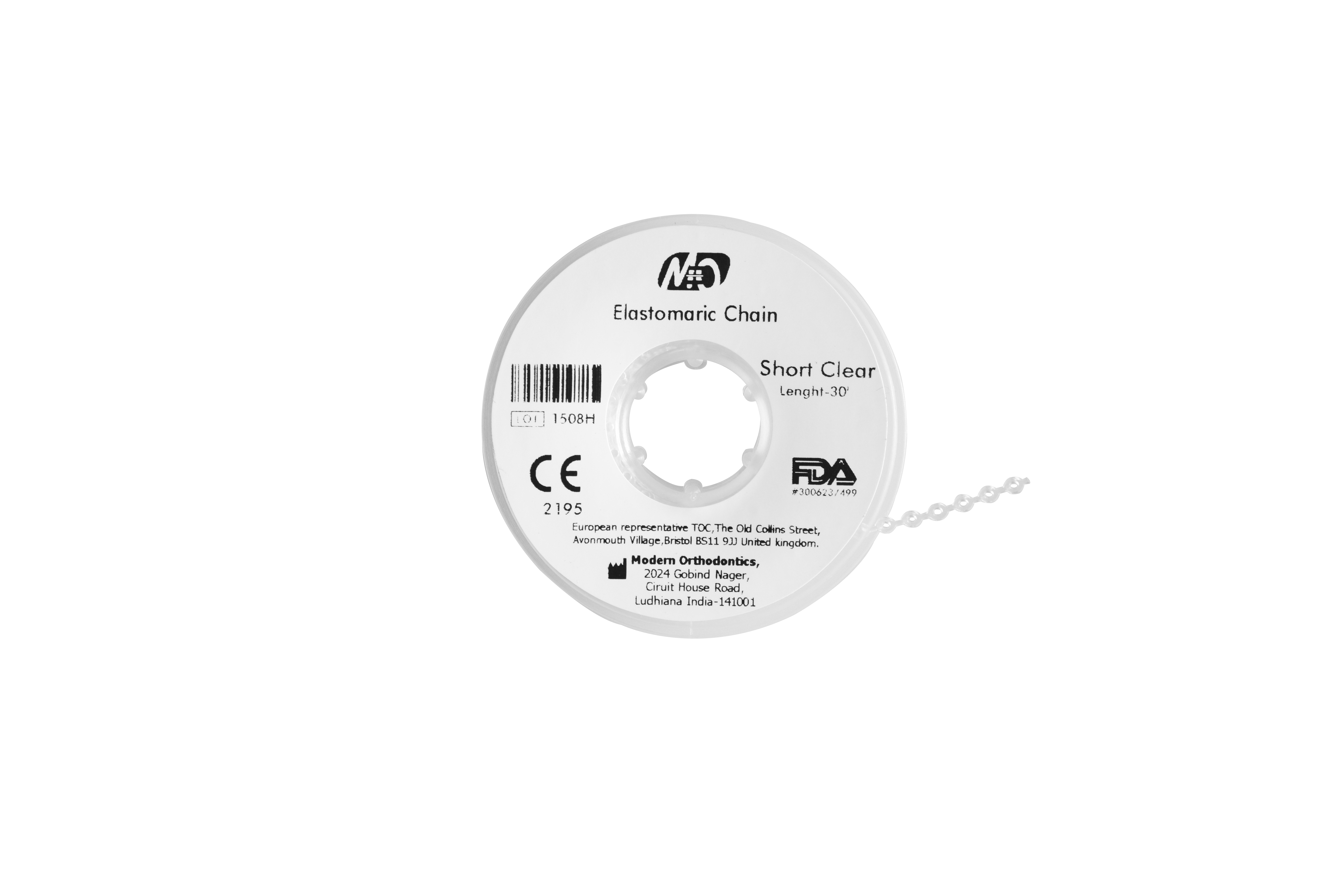 Kieferorthopädische E-Kette – Modern Orthodontics, Elastic Ligatures & Chains