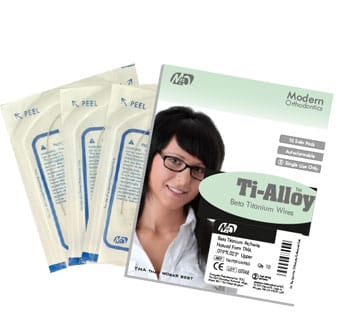 Arc orthodontique en bêta-titane – Modern Orthodontics, Wires and Archwires
