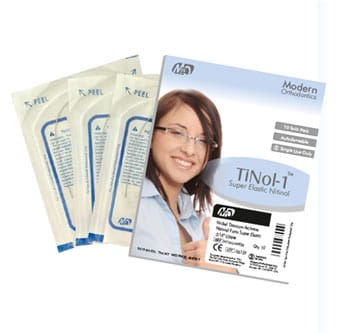 Arc orthodontique NiTi super-élastique – Modern Orthodontics, Wires and Archwires