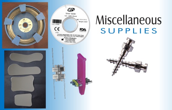 Micro-implants – Modern Orthodontics, Composants et accessoires d'implants