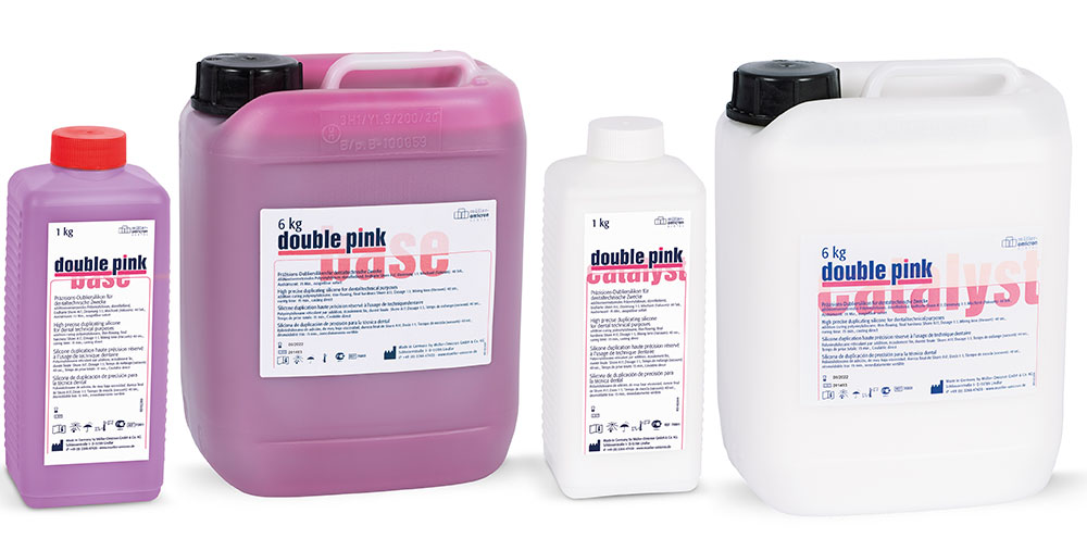 Dubliersilikone double pink / double brown / double green
