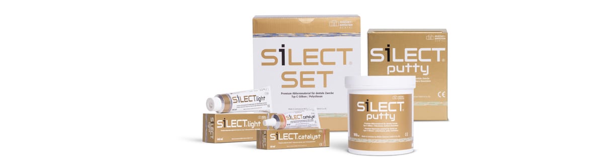SILECT® – Premium condensation-curing silicone – Müller-Omicron, C-Silikone