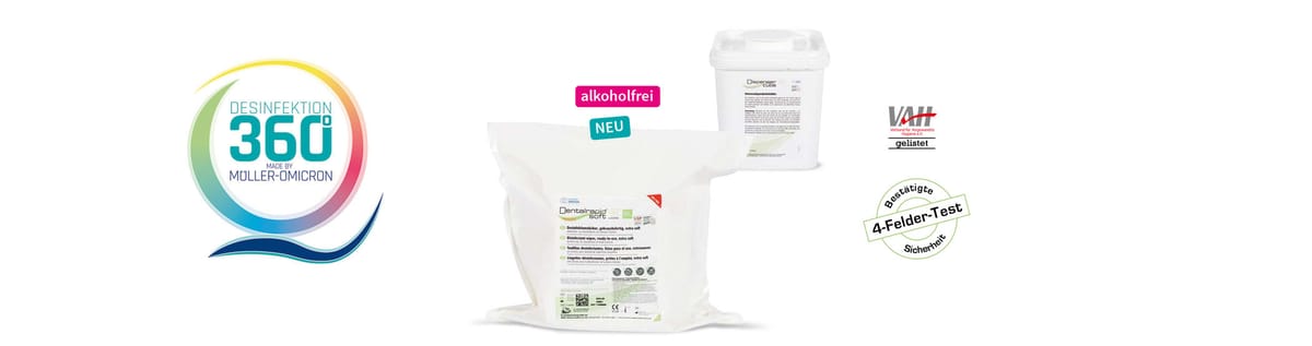 Dentalrapid soft SD Wipes XL – Müller-Omicron, Desinfektion