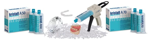 kristall PERFECT A70 / A50 transparentes Bissregistriermaterial