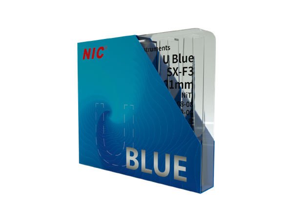 Lime endodontique rotative NiTi U BLUE