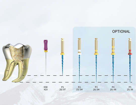 Limes moteur endodontique et limes rotatives canalaires – Série EZ