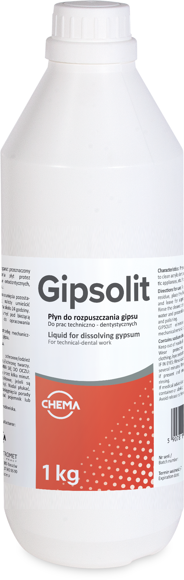 GIPSOLIT 1 kg – CHEMA-Elektromet Co-op, Gipse