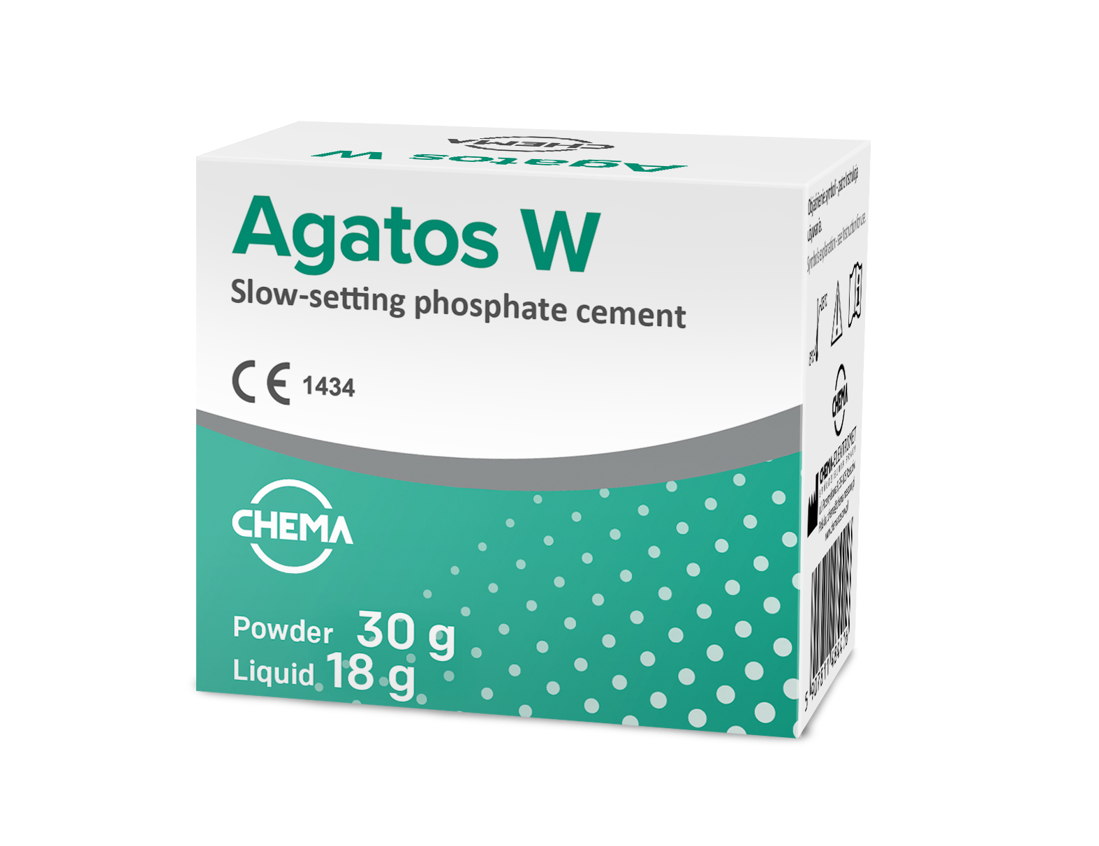 AGATOS W – CHEMA-Elektromet Co-op, Dental Cements
