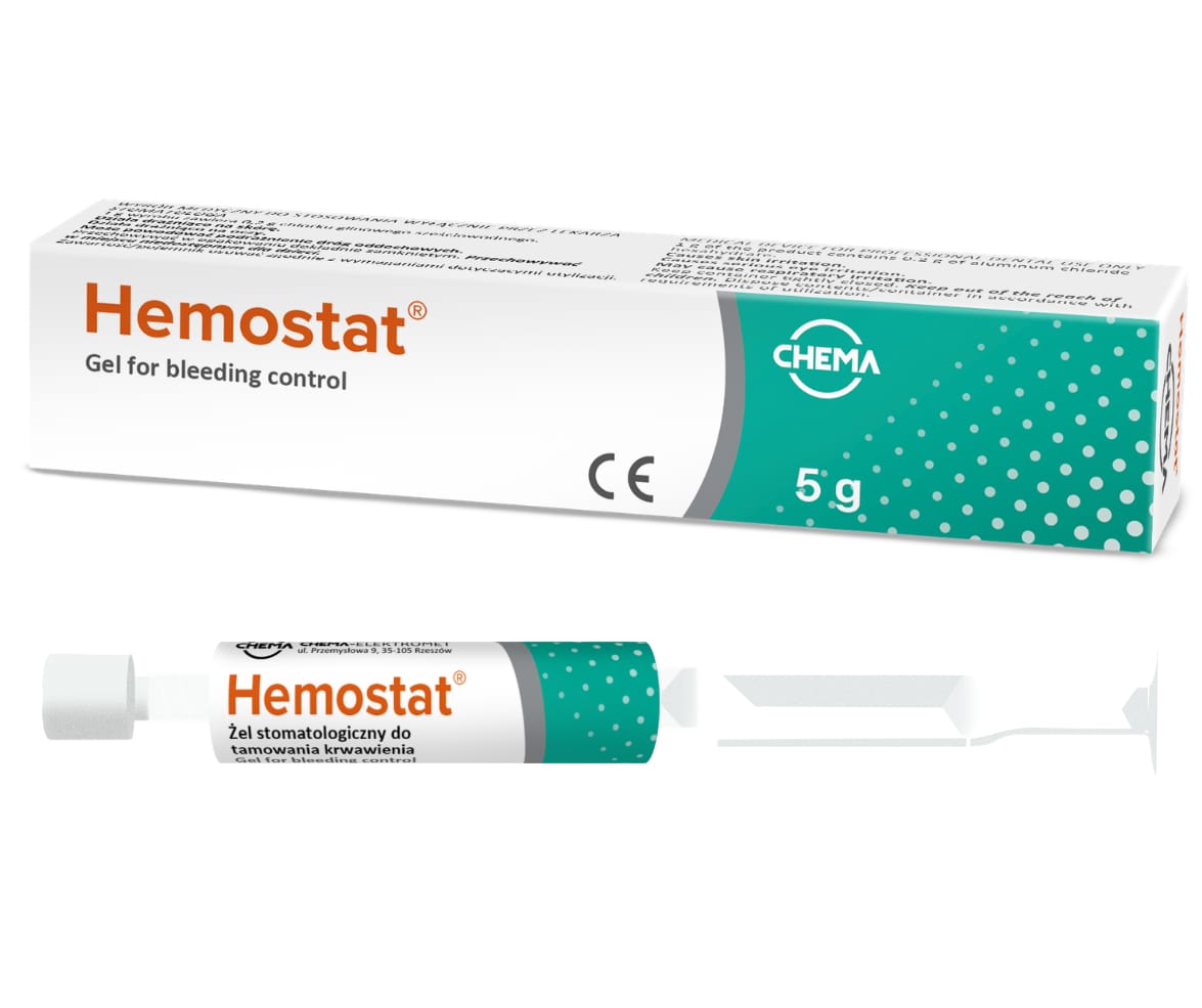 HEMOSTAT® – CHEMA-Elektromet Co-op, Blutstillung