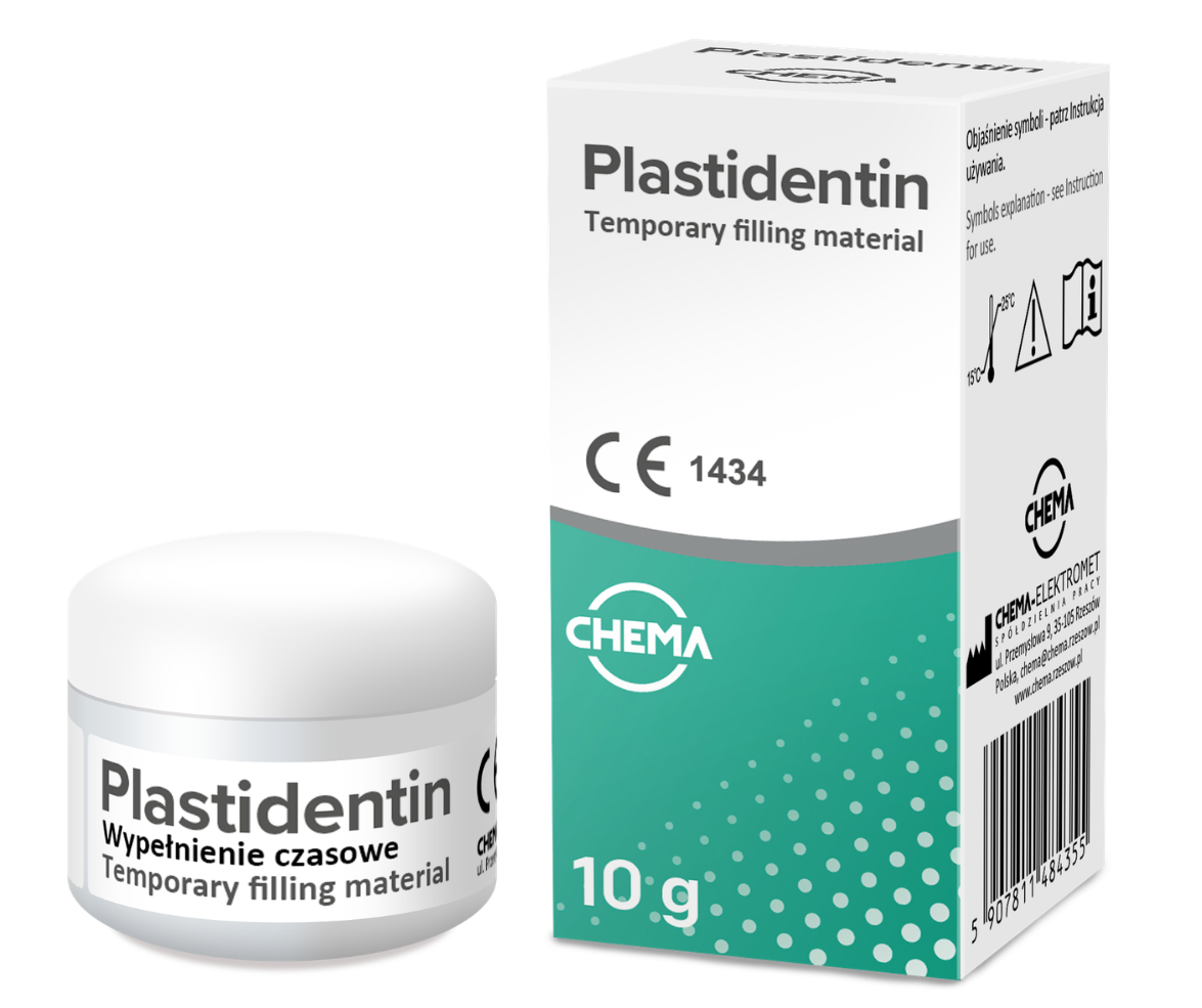 PLASTIDENTIN – CHEMA-Elektromet Co-op, Temporary Filling Materials