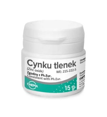 CYNKU TLENEK 15 g – CHEMA-Elektromet Co-op, Dental Laboratory Supplies