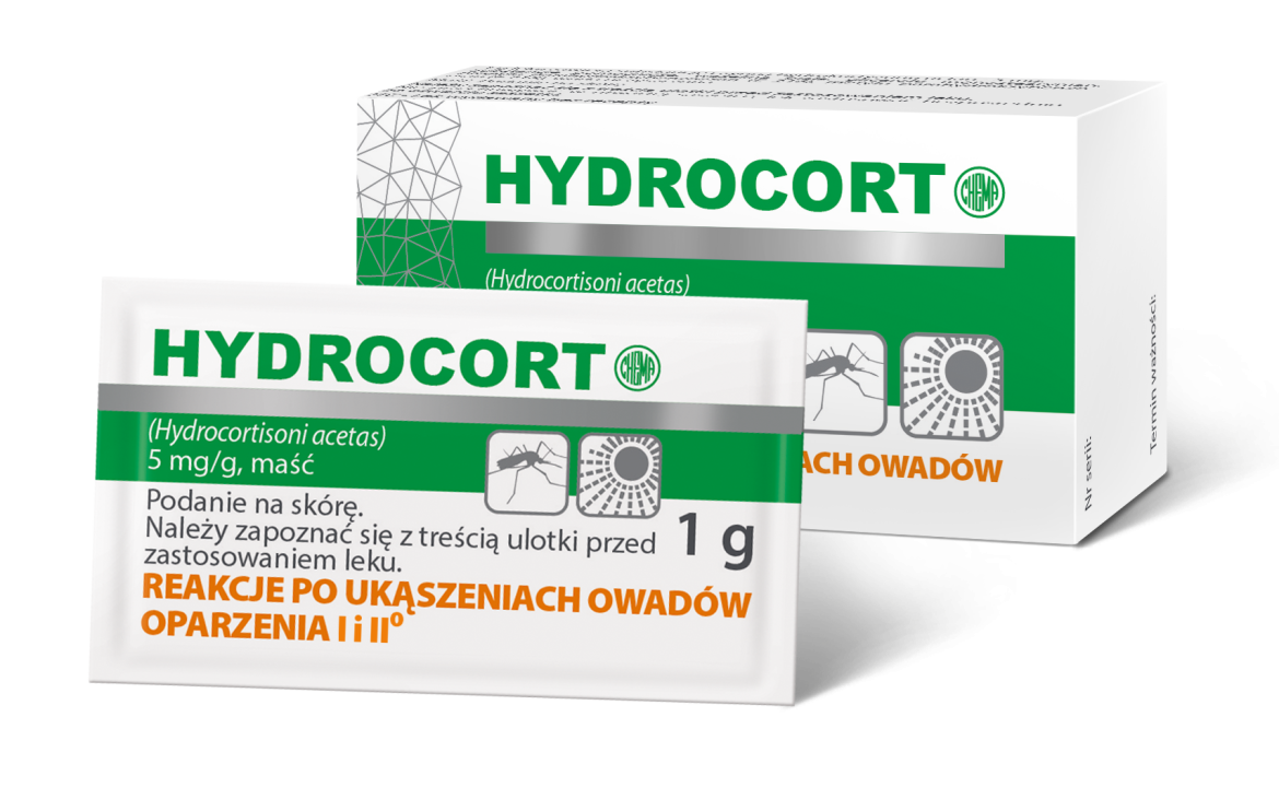 HYDROCORT saszetki – CHEMA-Elektromet Co-op, Hemostatic Agents