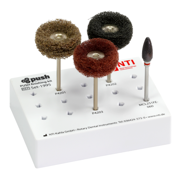 PUSH finishing kit SET-1995 – NTI-Kahla, Polishers